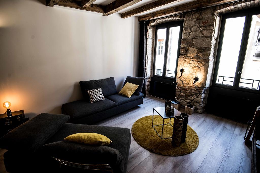 Apartament "Un Lieu Unique" Le Gold Et Le Cocon Annecy Zewnętrze zdjęcie